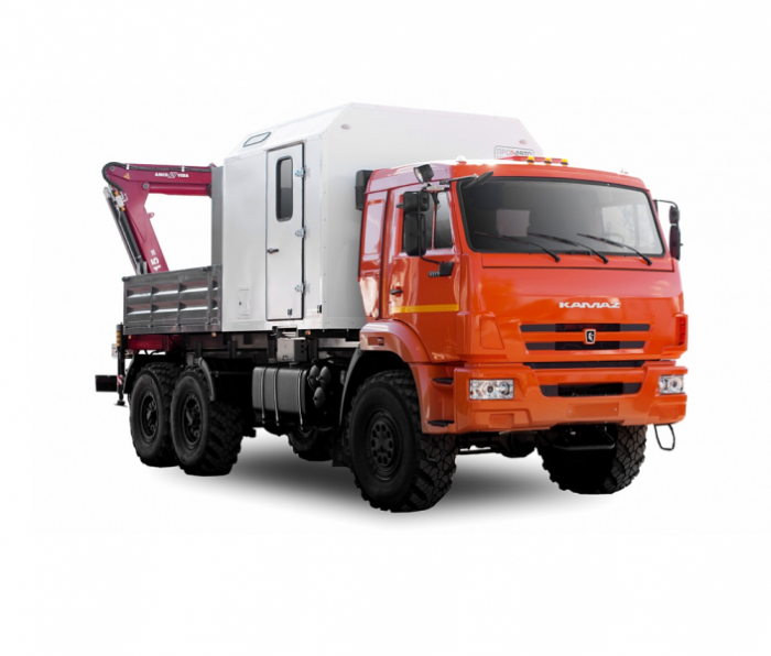 Передвижные мастерские с КМУ