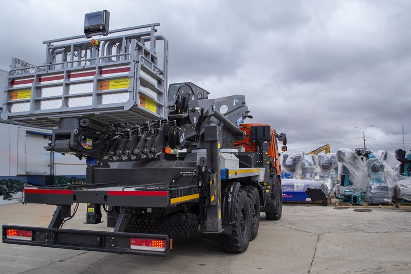 Автогидроподъемник Horyong SKY450SF на шасси Камаз 43118-3027-48